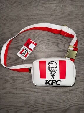 KFC Logo Crossbody Bag - White & Red